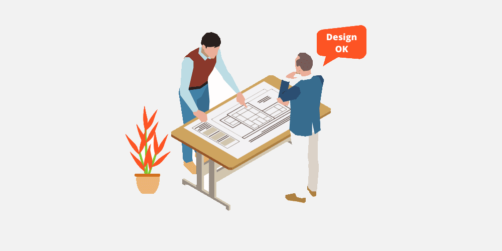 construction work flow image